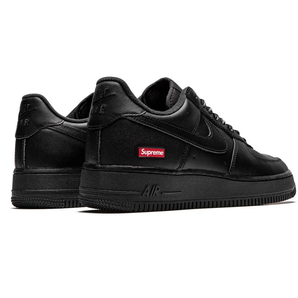Supreme Low Black Air Nike Force 1 0818